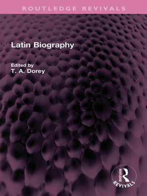 cover image of Latin Biography